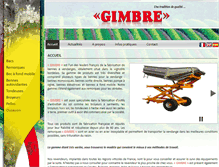 Tablet Screenshot of gimbre.com